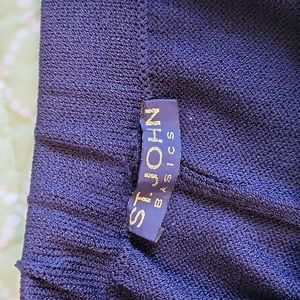 ST.JOHN NAVY SLACKS